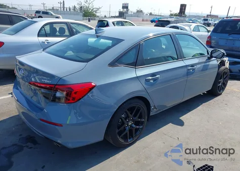 2024 Honda Civic Sport из США, поврежденный, VIN 2HGFE2F51RH567077